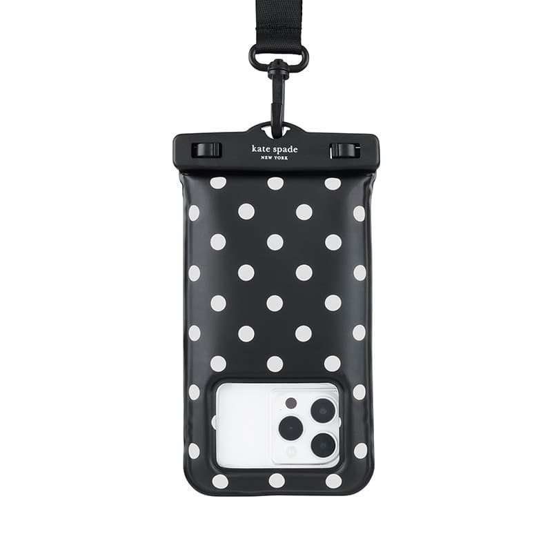 Kate Spade New York Waterproof Floating Pouch - Waterproof case for smartphones up to 6.7" (Picture Dot) - 12