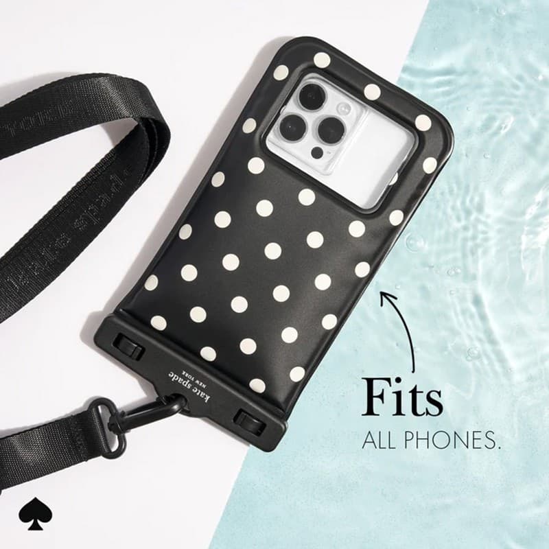 Kate Spade New York Waterproof Floating Pouch - Waterproof case for smartphones up to 6.7" (Picture Dot) - 19