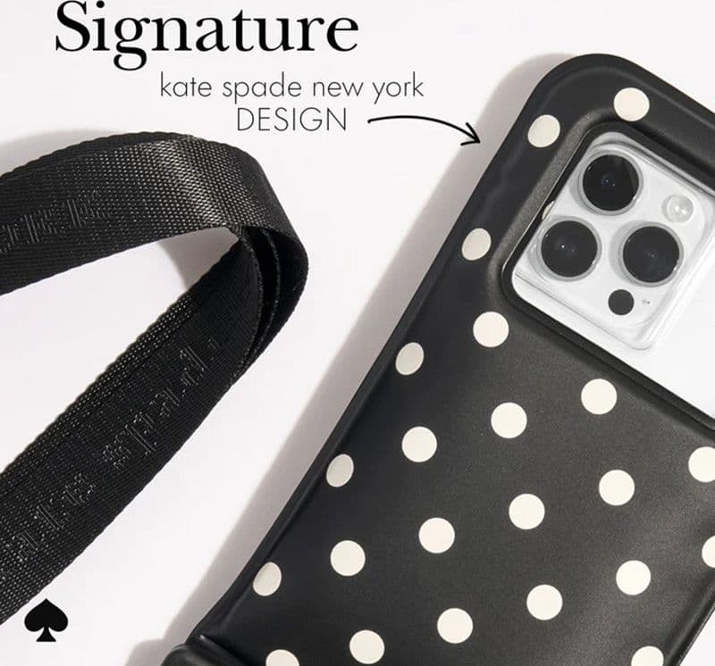 Kate Spade New York Waterproof Floating Pouch - Waterproof case for smartphones up to 6.7" (Picture Dot) - 6