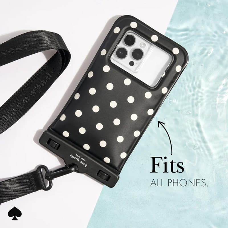 Kate Spade New York Waterproof Floating Pouch - Waterproof case for smartphones up to 6.7" (Picture Dot) - 9
