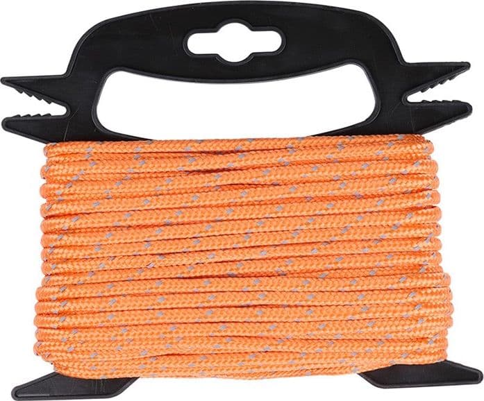 Black&Decker - Transport rope with reflective elements + winder 4mm / 20m - 12