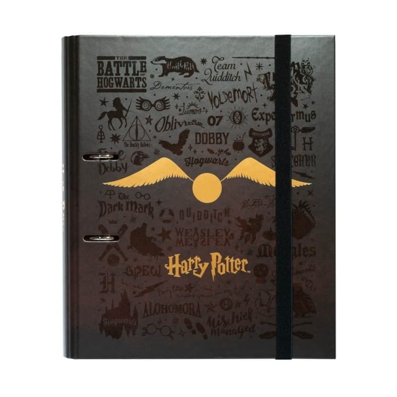 Harry Potter - Raccoglitore A4 (2 anelli, elastico) - 7