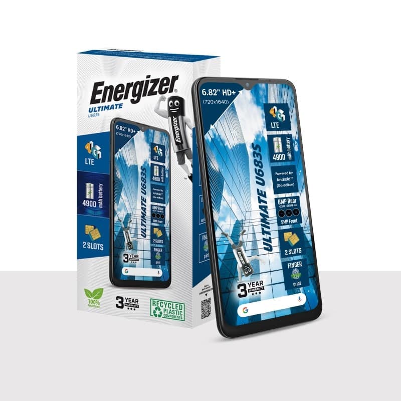 Energizer Ultimate U683S - Smartphone 2GB RAM 64GB 6.82" 4G LTE Dual SIM EU (Black) - 19