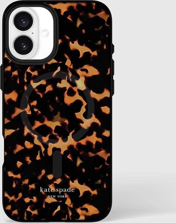 Kate Spade New York Protective MagSafe - Case for iPhone 16 Plus (Tortoise) - 9