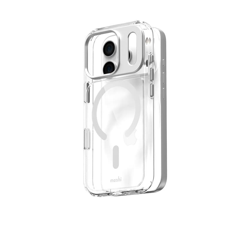 Moshi iGlaze MagSafe - Case iPhone 17 Pro (Luna Silver) - 9