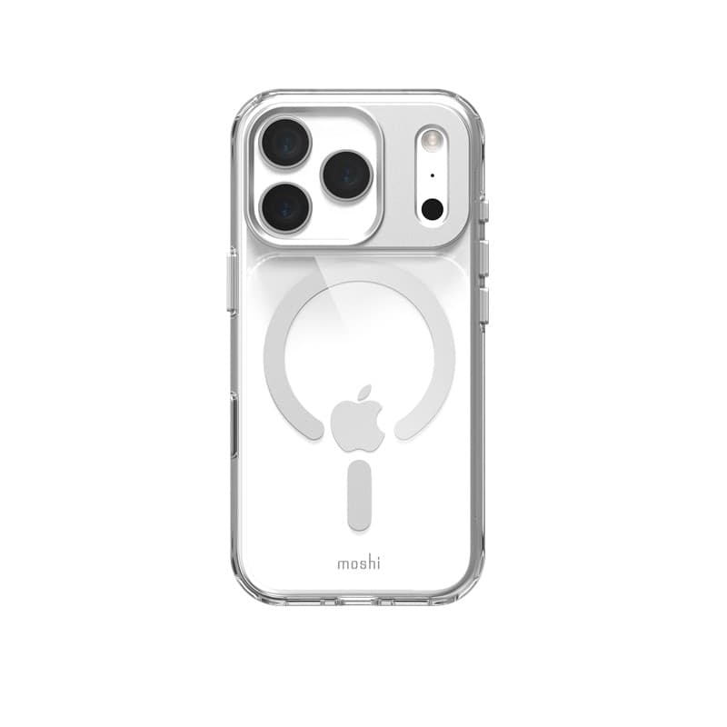 Moshi iGlaze MagSafe - Case iPhone 17 Pro (Luna Silver) - 10