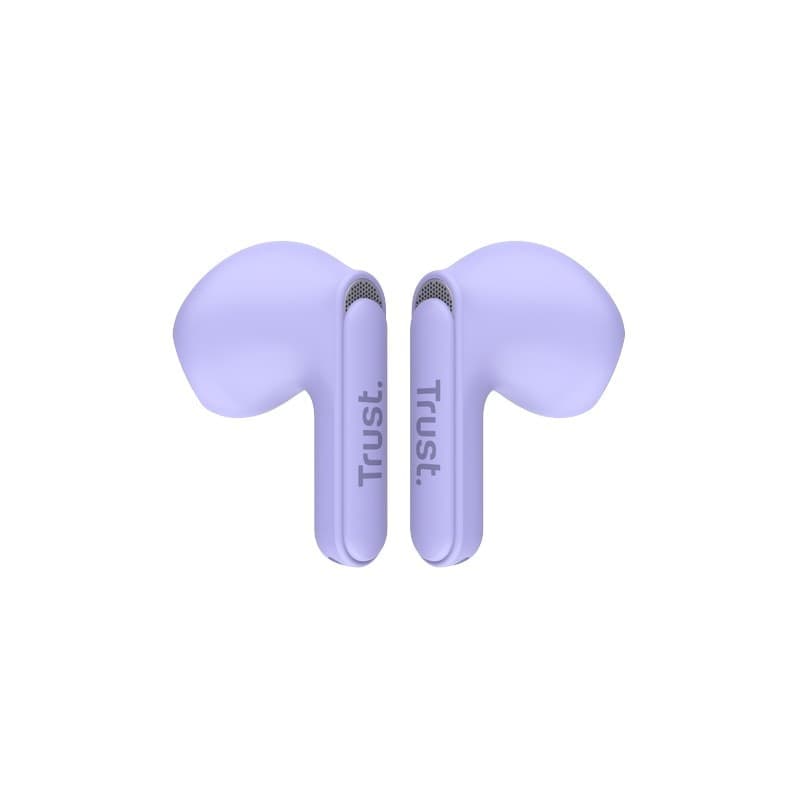 Trust Yavi - Wireless Earbuds Bluetooth TWS with Charging Case & ENC (Purple) - 18