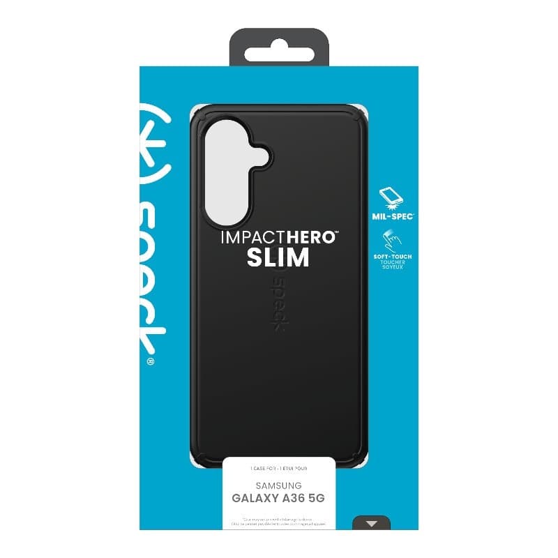 Speck Impacthero Slim – Case for Samsung Galaxy A36 5G / A56 5G (Black) - 7