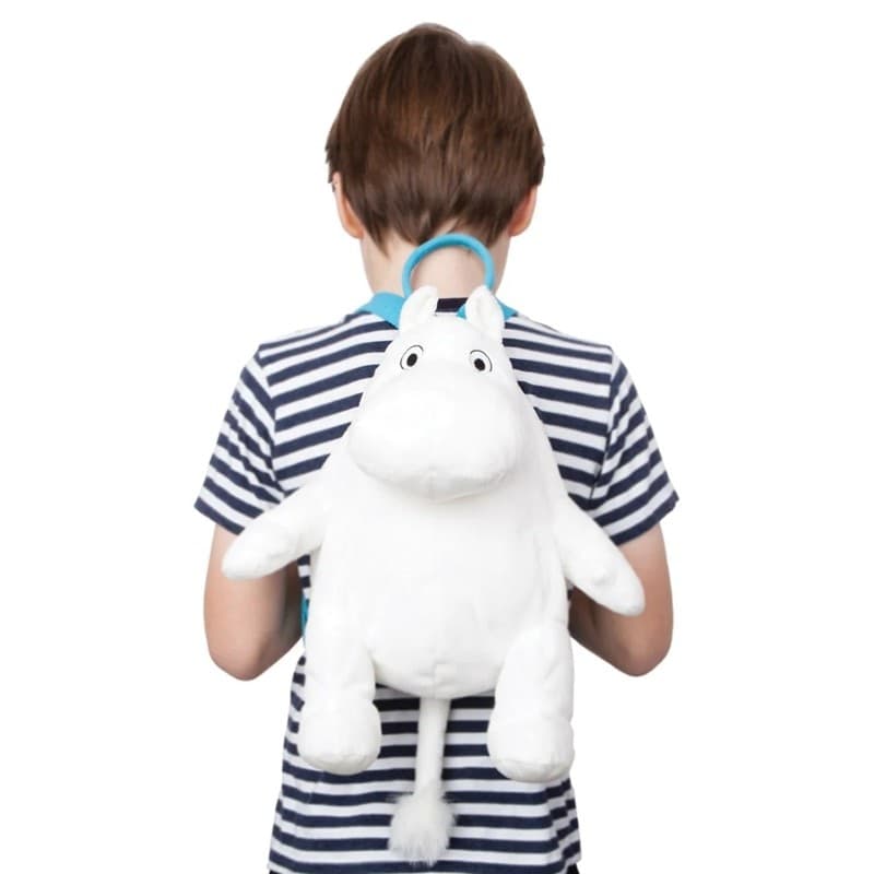Moomins - Plush Backpack Shaped Like Moomin 41 cm - 4