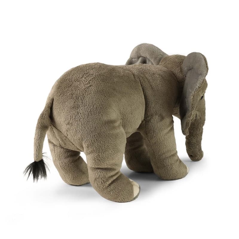 Rappa - Plush Realistic Toy African Elephant 28 cm Eco-Friendly - 4