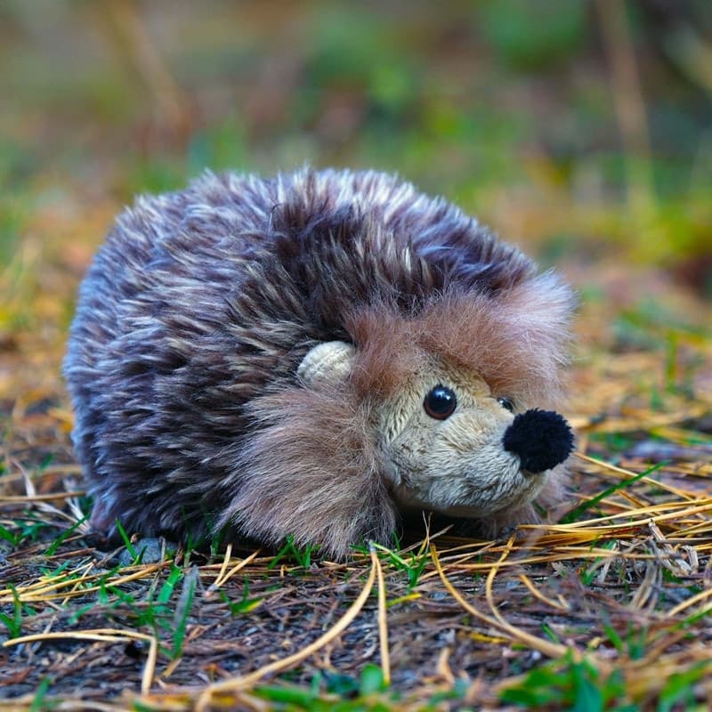 Rappa - Plush Realistic Toy Hedgehog 17 cm Eco-Friendly - 4