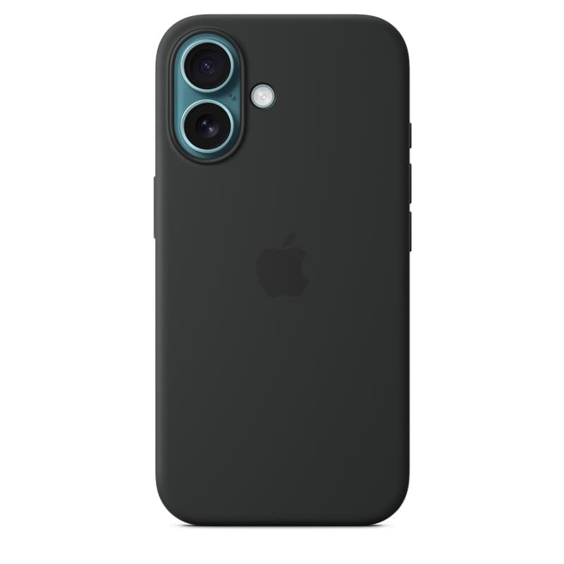 Apple Silicone Case – Silicone Case with MagSafe for iPhone 16 (Black) - 3