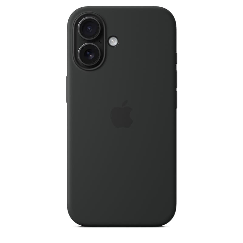 Apple Silicone Case – Silicone Case with MagSafe for iPhone 16 (Black) - 8