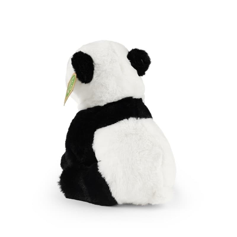 Rappa - Plush Realistic Sitting Panda 23 cm Eco-Friendly Soft Collection - 4