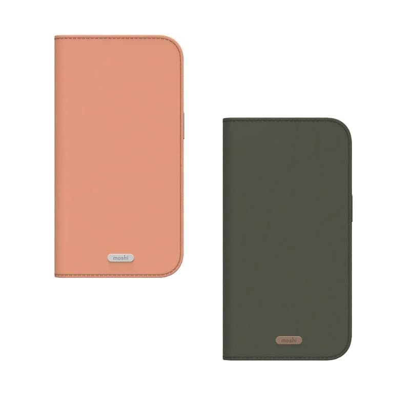 Moshi Overture MagSafe - Leather 3-in-1 Flip Case iPhone 17 Pro (Moss Green) - 5