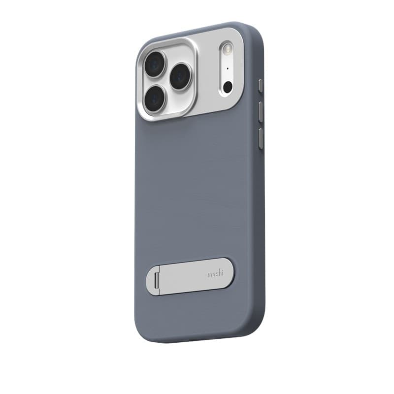 Moshi Kameleon MagSafe - Case iPhone 17 Pro Max with Stand Function (Dusk Blue) - 12
