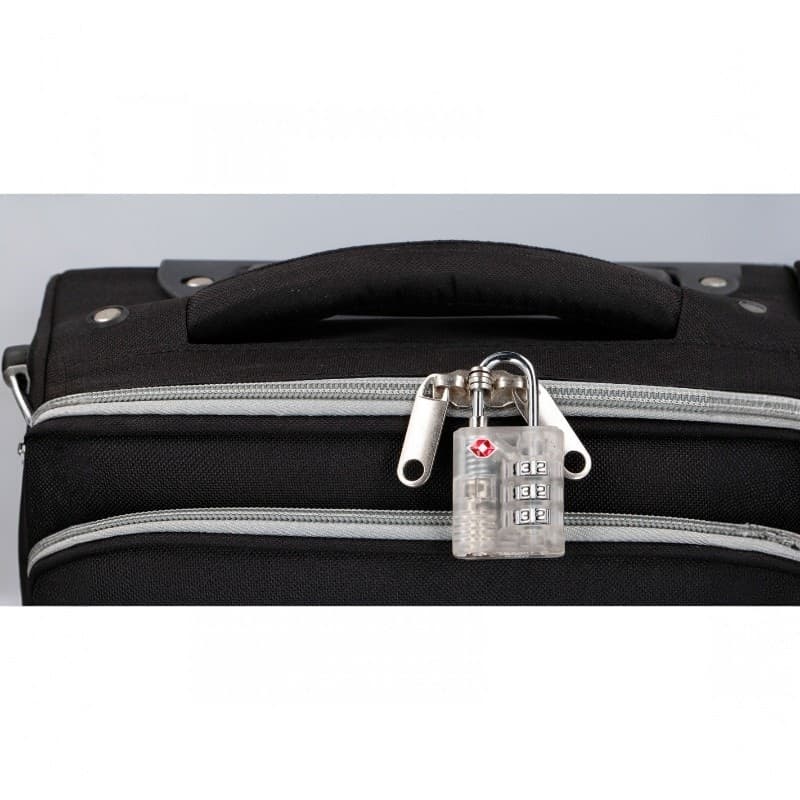 Dunlop - TSA combination lock for suitcase / luggage (Red) - 8
