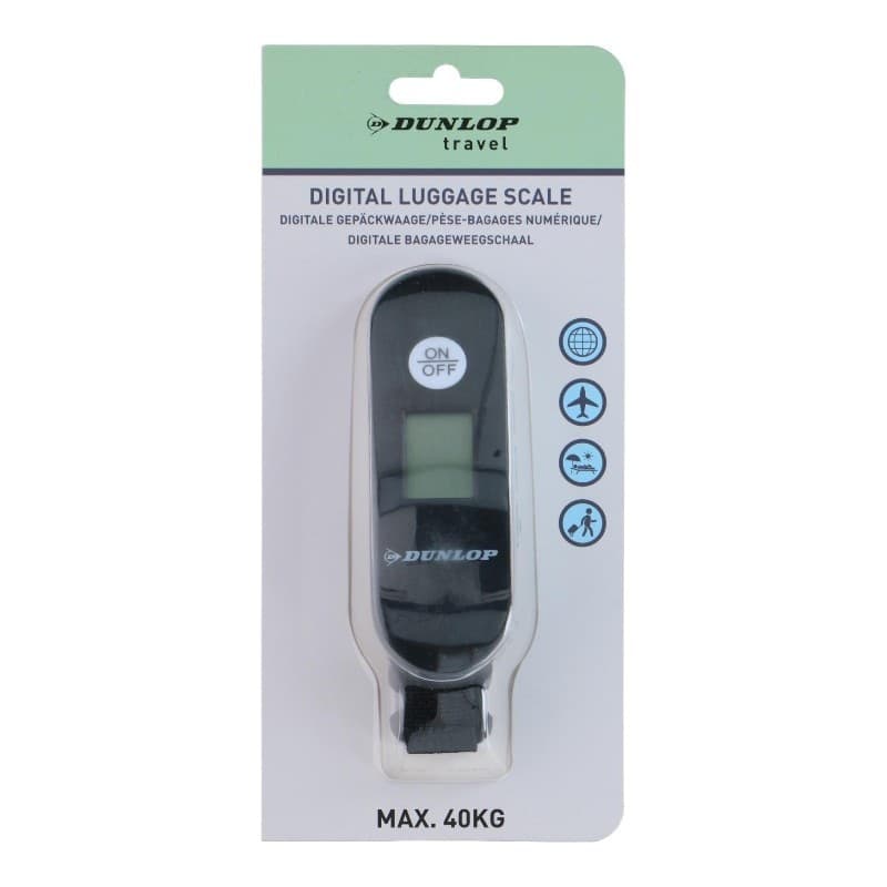 Dunlop - Digital luggage scale up to 40 kg (Black) - 6