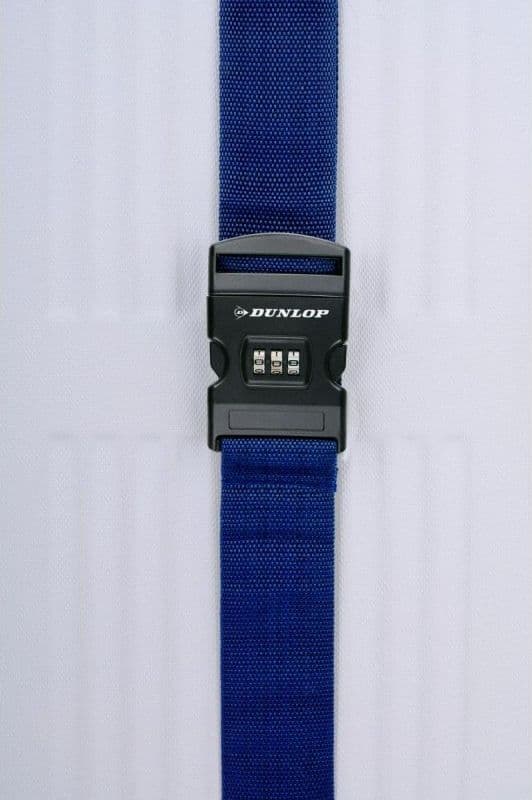 Dunlop - Luggage strap with combination 200x5 cm (Blue) - 8