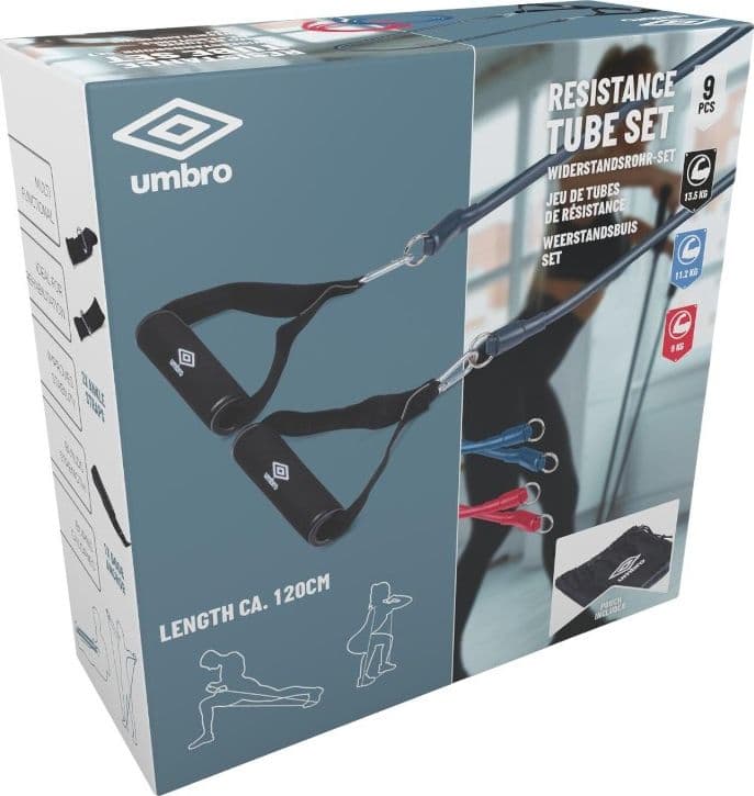 Umbro - Resistance bands / exercise straps 9 pcs - 2