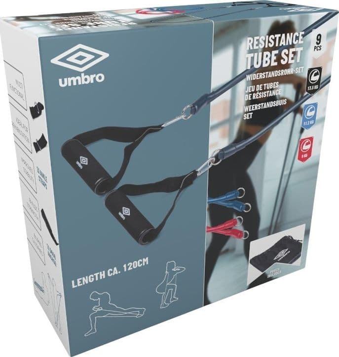 Umbro - Resistance bands / exercise straps 9 pcs - 5