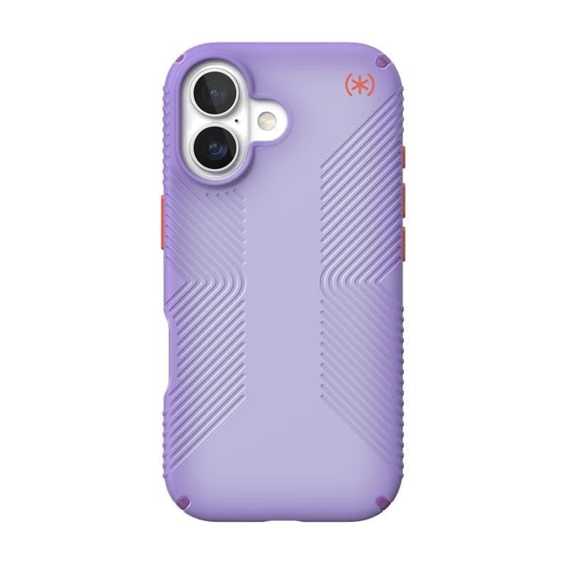 Speck Presidio Lux Grip MagSafe - Custodia per iPhone 17 (viola sfumato/viola magico/nuovo papavero) - 18