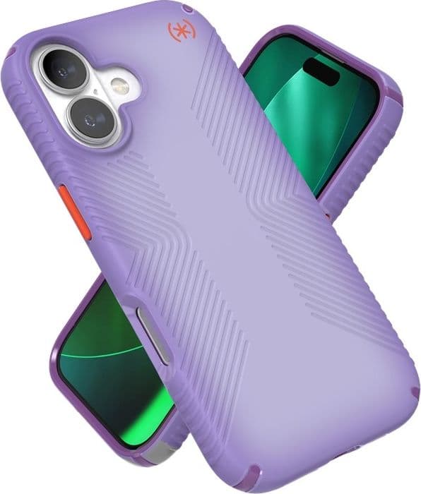 Speck Presidio Lux Grip MagSafe - Custodia per iPhone 17 (viola sfumato/viola magico/nuovo papavero) - 20