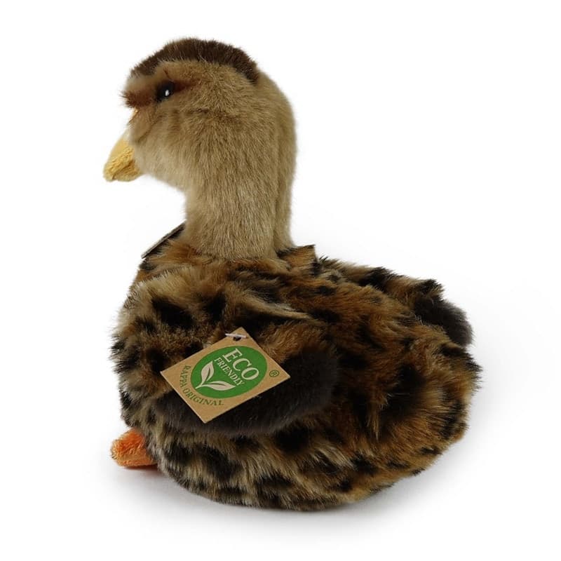 Rappa - Anatra Germano Reale di Peluche Realistica 19 cm Eco-Friendly - 4