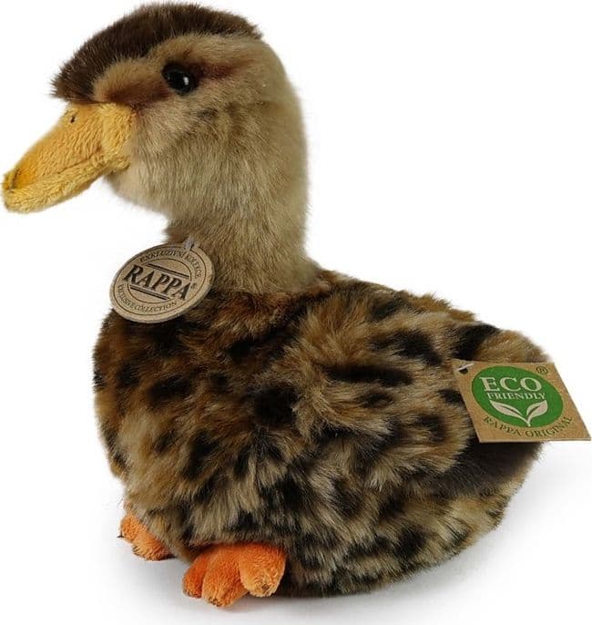 Rappa - Anatra Germano Reale di Peluche Realistica 19 cm Eco-Friendly - 5