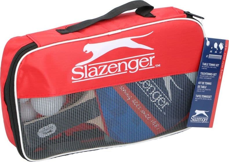 Slazenger - Branded ping pong / table tennis set 10 pieces - 4