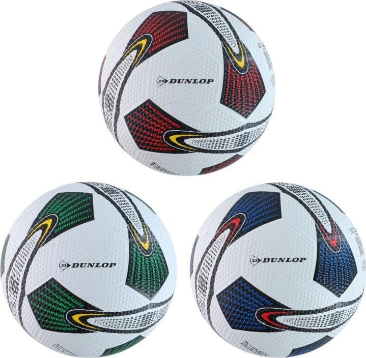 Dunlop - Pallone da allenamento Street, taglia 5 (bianco/verde) - 2
