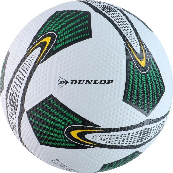 Dunlop - Pallone da allenamento Street, taglia 5 (bianco/verde) - 4