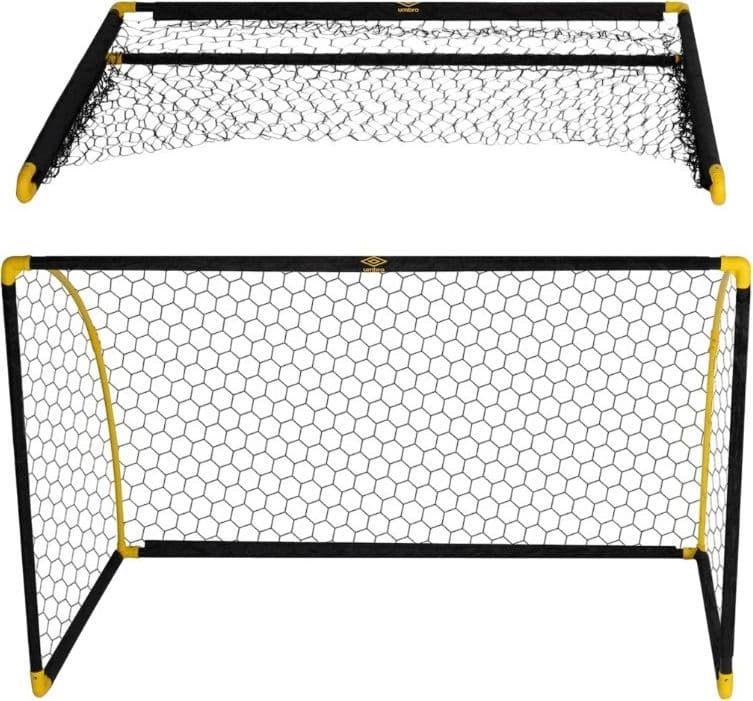Umbro - Porta da calcio pieghevole con rete 180x120x91 cm - 16
