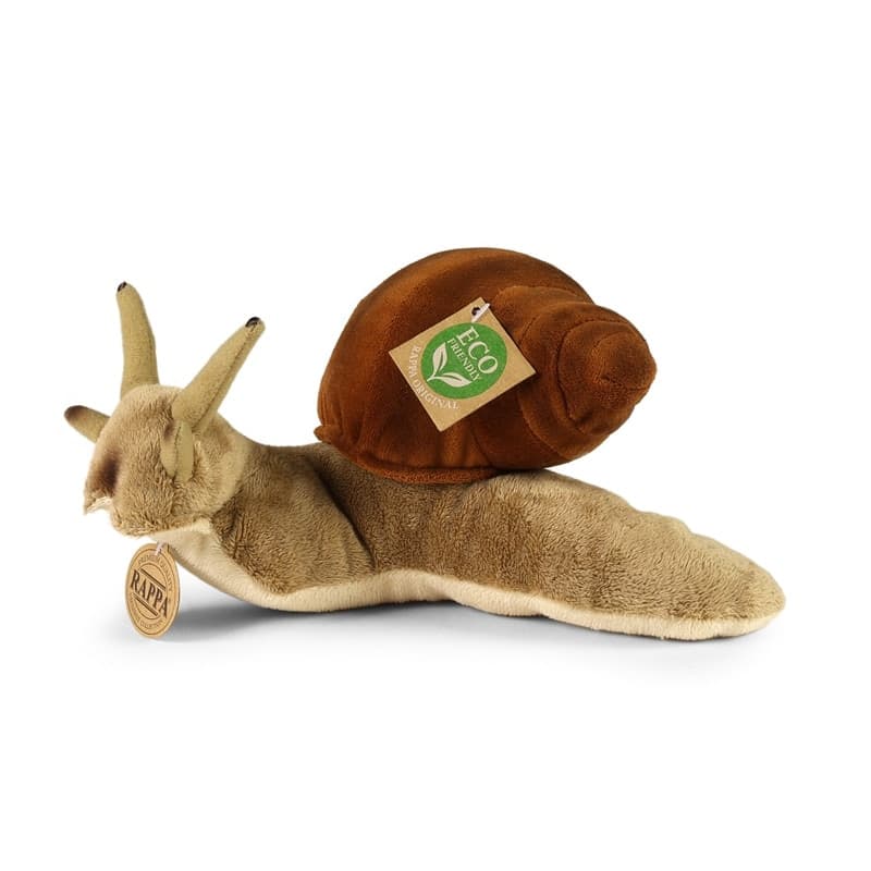 Rappa - Peluche realistico a forma di lumaca, 24 cm, ecologico - 3