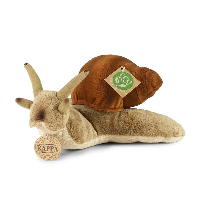 Rappa - Peluche realistico a forma di lumaca, 24 cm, ecologico - 5