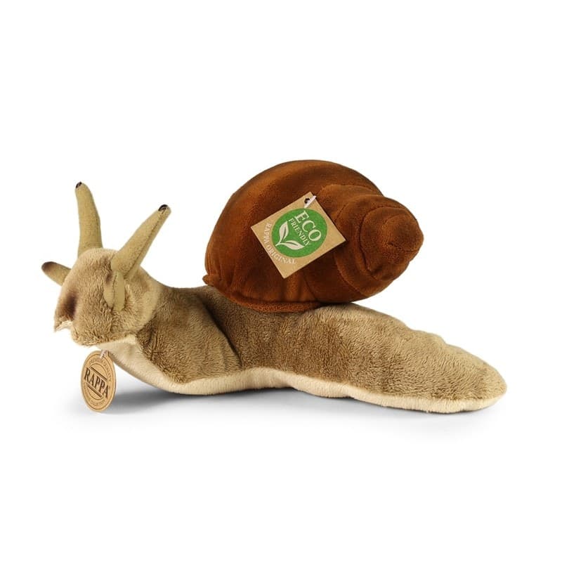 Rappa - Peluche realistico a forma di lumaca, 24 cm, ecologico - 7