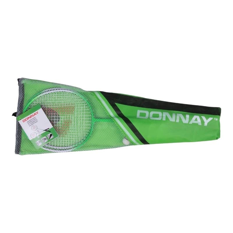 Donnay - Set da badminton da 6 pezzi in custodia (verde) - 2