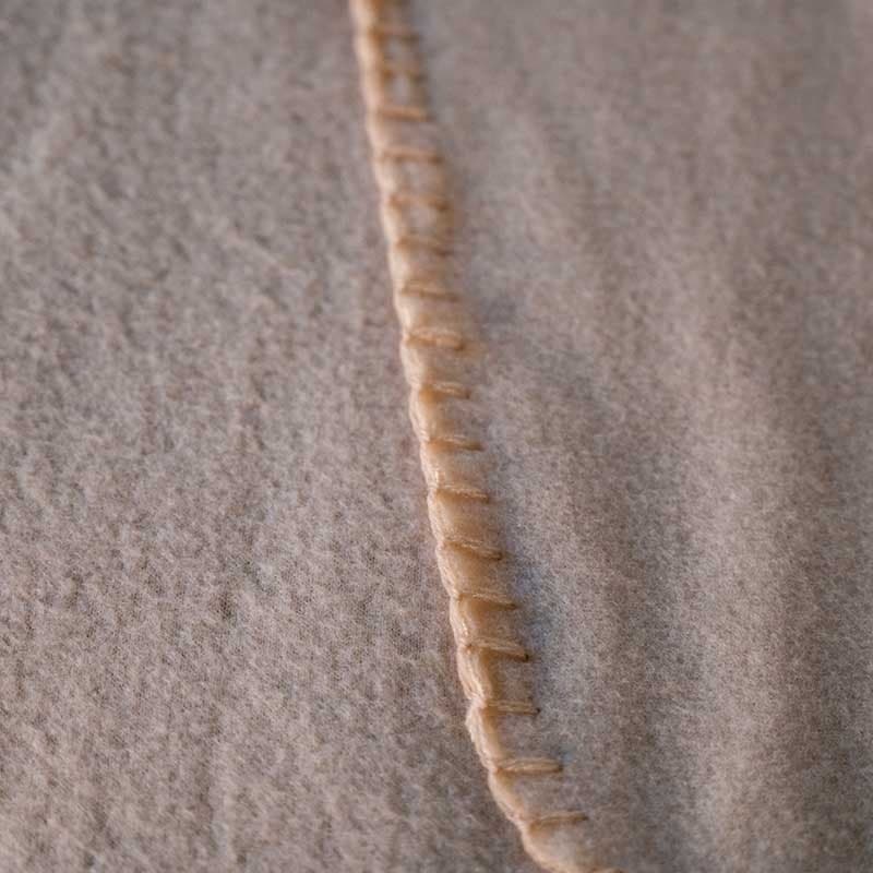 Fleece blanket 170x130 (Beige) - 3