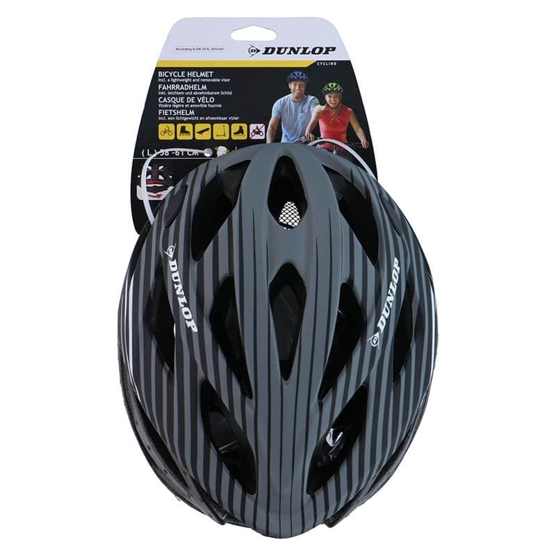 Dunlop - MTB Bike Helmet s. L (Grey) - 3
