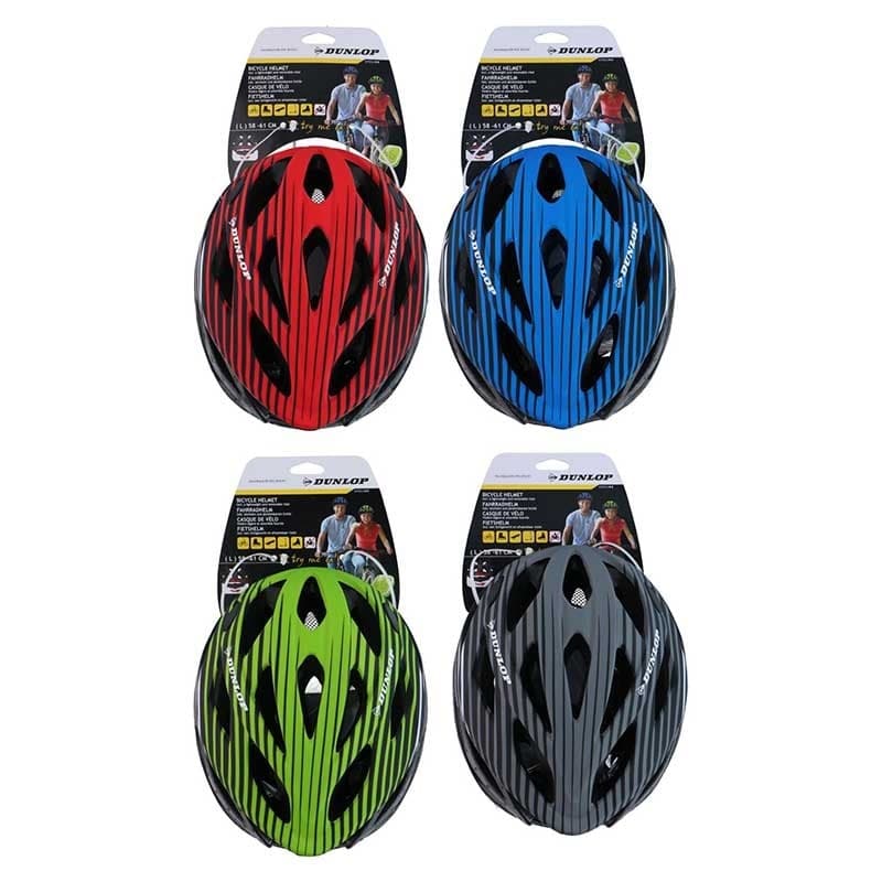 Dunlop - MTB Bike Helmet s. L (Red) - 4