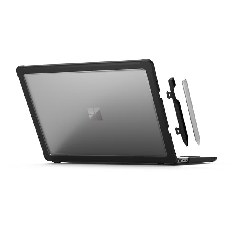 STM Dux Hardshell - Armoured case for Microsoft Surface Laptop 2 / 3 / 4 (Black) - 2