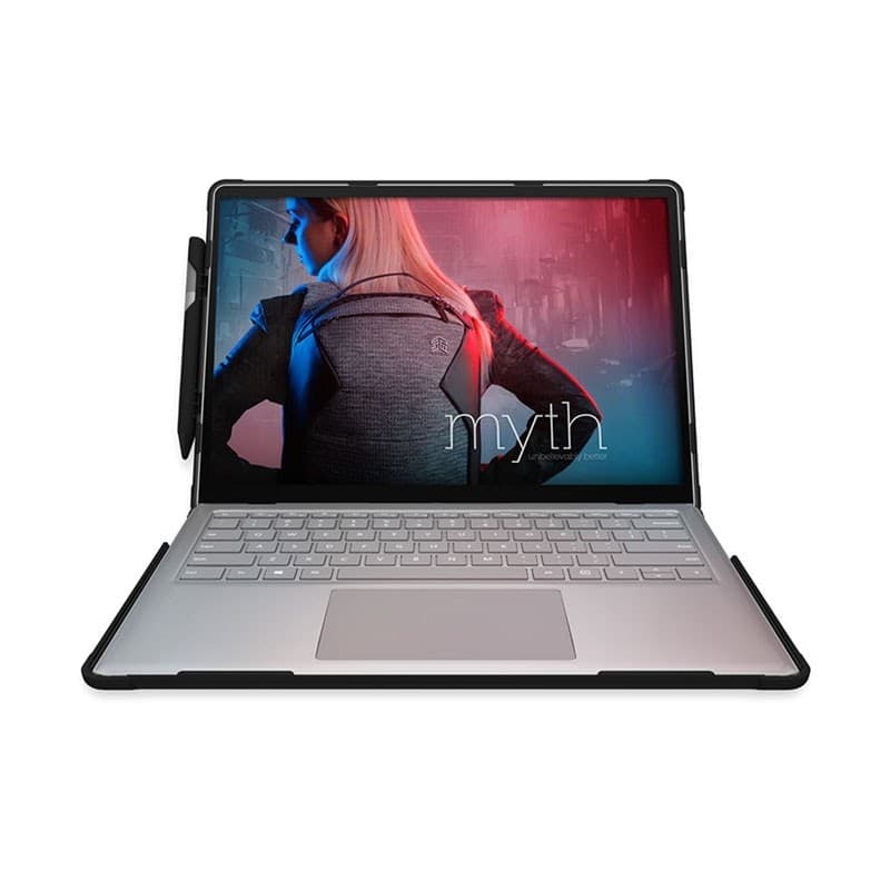 STM Dux Hardshell - Armoured case for Microsoft Surface Laptop 2 / 3 / 4 (Black) - 4