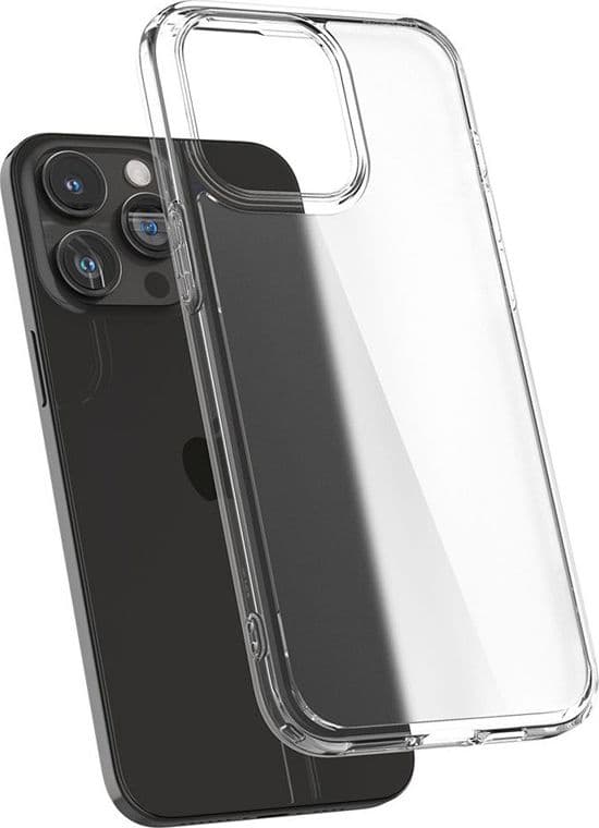 Spigen Ultra Hybrid - Case for iPhone 15 Pro (Frost Clear) - 6
