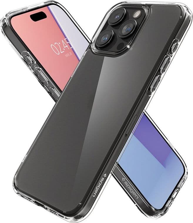 Spigen Ultra Hybrid - Case for iPhone 15 Pro (Frost Clear) - 7
