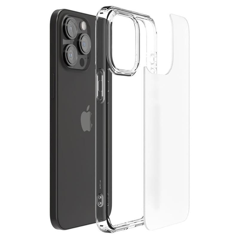 Spigen Ultra Hybrid - Case for iPhone 15 Pro (Frost Clear) - 8