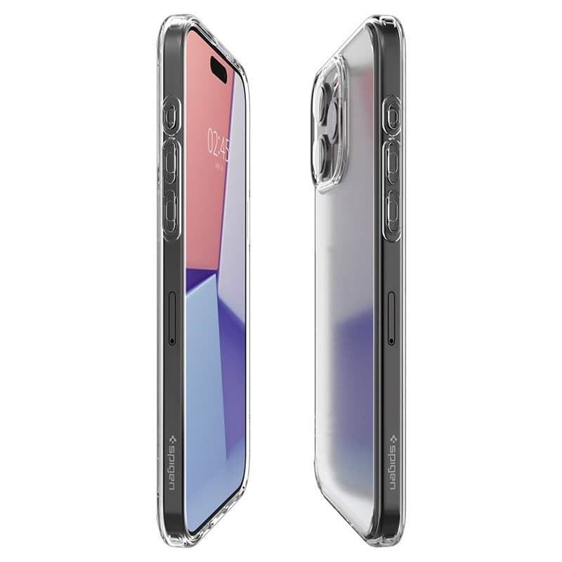Spigen Ultra Hybrid - Case for iPhone 15 Pro (Frost Clear) - 9