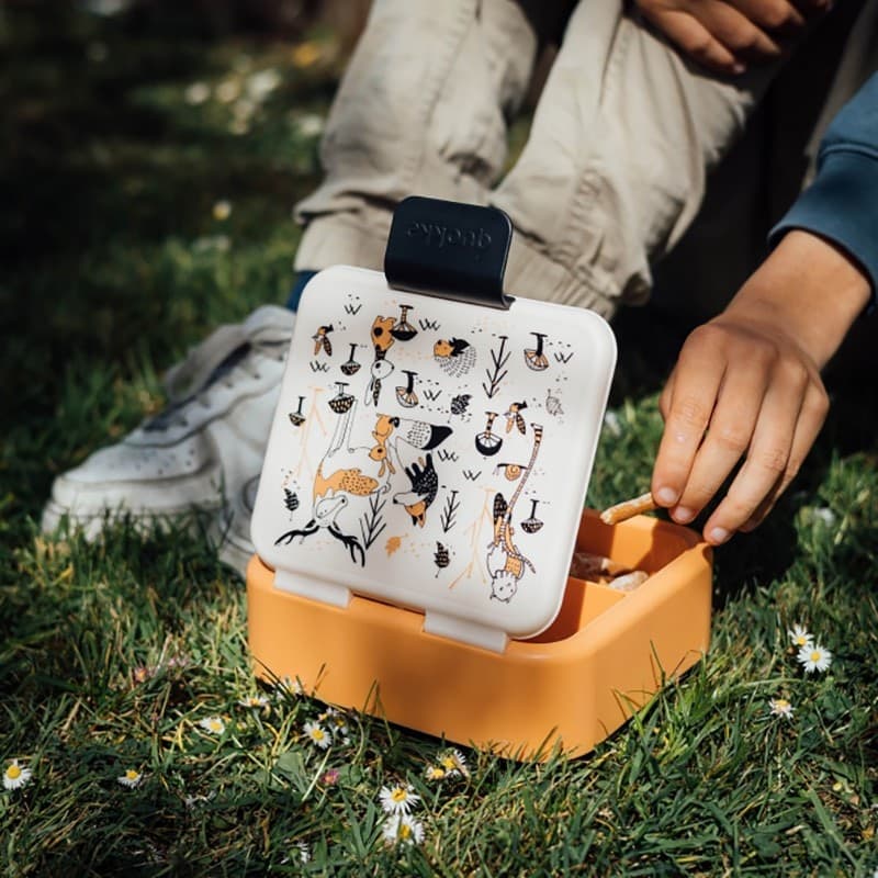 Quokka Twist Kids - Contenitore per alimenti/Lunchbox a doppia parete (In The Woods) - 2