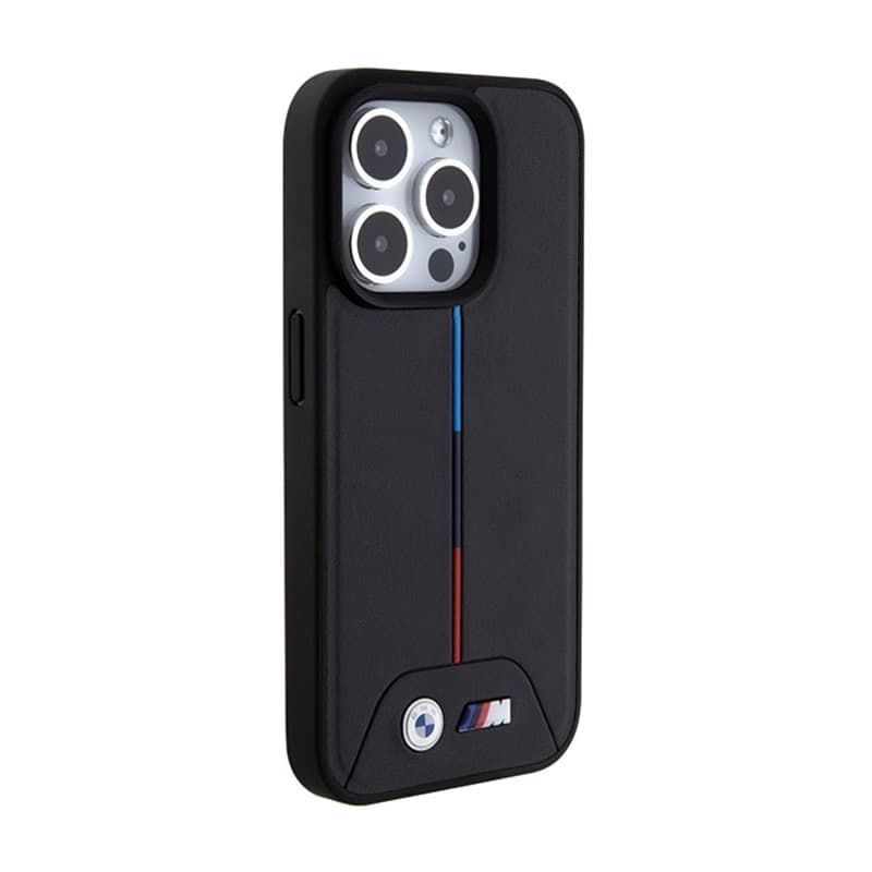 BMW Quilted Tricolor MagSafe - Case for iPhone 15 Pro (Black) - 4