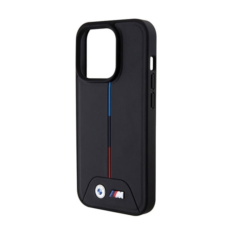 BMW Quilted Tricolor MagSafe - Case for iPhone 15 Pro (Black) - 6