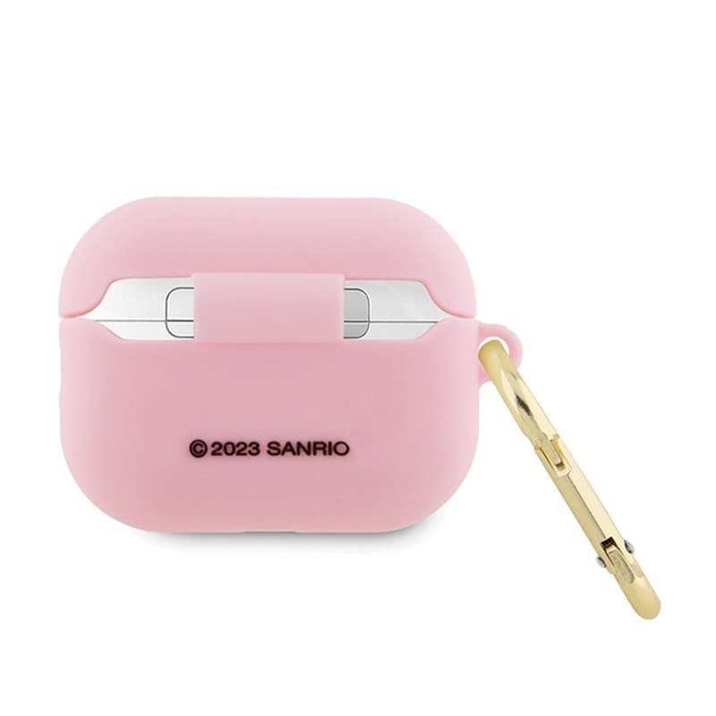 Hello Kitty Silicone 3D Kitty Head - Case for AirPods Pro 2 (pink) - 2